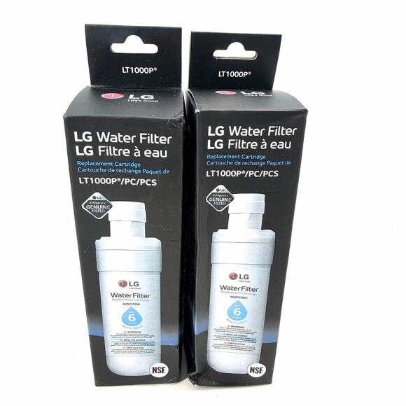 LG Other - OEM LG LT1000P / PC / PCS Water Filter Replacement Cartridge - 2 Pack